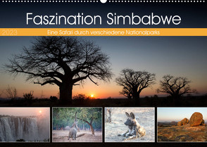 Faszination Simbabwe (Wandkalender 2023 DIN A2 quer) von Stern,  Angelika