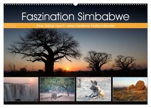Faszination Simbabwe (Wandkalender 2024 DIN A2 quer), CALVENDO Monatskalender von Stern,  Angelika