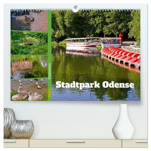 Faszination Stadtpark Odense (hochwertiger Premium Wandkalender 2024 DIN A2 quer), Kunstdruck in Hochglanz von Paul - Babett's Bildergalerie,  Babett