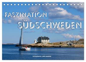 Faszination Südschweden 2024 (Tischkalender 2024 DIN A5 quer), CALVENDO Monatskalender von Haafke,  Udo