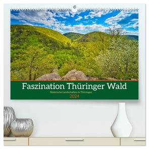 Faszination Thüringer Wald (hochwertiger Premium Wandkalender 2024 DIN A2 quer), Kunstdruck in Hochglanz von Irmer,  Torsten