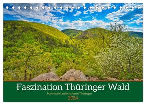 Faszination Thüringer Wald (Tischkalender 2024 DIN A5 quer), CALVENDO Monatskalender von Irmer,  Torsten