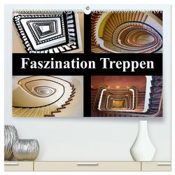 Faszination Treppen (hochwertiger Premium Wandkalender 2024 DIN A2 quer), Kunstdruck in Hochglanz von Buchspies,  Carina