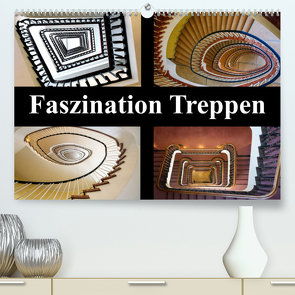 Faszination Treppen (Premium, hochwertiger DIN A2 Wandkalender 2023, Kunstdruck in Hochglanz) von Buchspies,  Carina