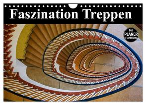 Faszination Treppen (Wandkalender 2024 DIN A4 quer), CALVENDO Monatskalender von Buchspies,  Carina