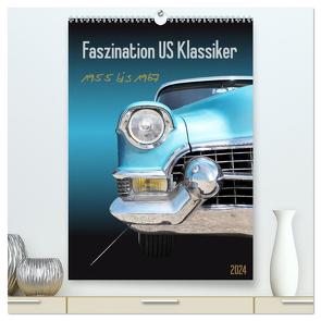 Faszination US Klassiker 1955 bis 1967 (hochwertiger Premium Wandkalender 2024 DIN A2 hoch), Kunstdruck in Hochglanz von Gube,  Beate