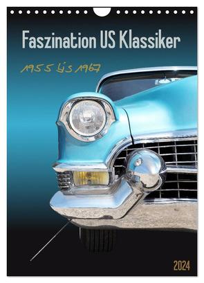 Faszination US Klassiker 1955 bis 1967 (Wandkalender 2024 DIN A4 hoch), CALVENDO Monatskalender von Gube,  Beate