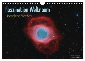 Faszination Weltraum – unendliche Weiten (Wandkalender 2024 DIN A4 quer), CALVENDO Monatskalender von Nimmervoll,  Daniel