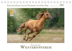 Faszination Westernpferde (Tischkalender 2023 DIN A5 quer) von Wrede - Wredefotografie,  Martina