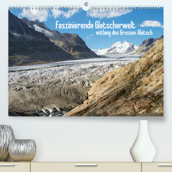 Faszinierende Gletscherwelt – entlang des Großen Aletsch (Premium, hochwertiger DIN A2 Wandkalender 2023, Kunstdruck in Hochglanz) von Meise,  Ansgar