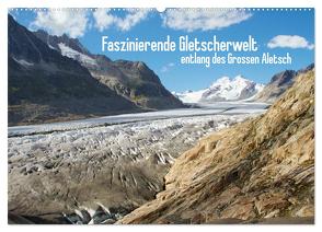 Faszinierende Gletscherwelt – entlang des Großen Aletsch (Wandkalender 2024 DIN A2 quer), CALVENDO Monatskalender von Meise,  Ansgar
