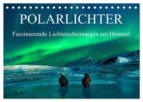 Faszinierende Lichterscheinungen am Himmel – Polarlichter (Tischkalender 2024 DIN A5 quer), CALVENDO Monatskalender von Gayde,  Frank