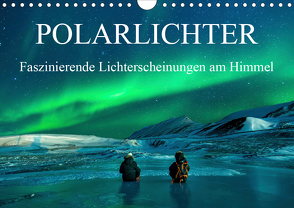 Faszinierende Lichterscheinungen am Himmel – Polarlichter (Wandkalender 2021 DIN A4 quer) von Gayde,  Frank