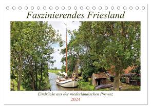 Faszinierendes Friesland (Tischkalender 2024 DIN A5 quer), CALVENDO Monatskalender von Lichte,  Marijke