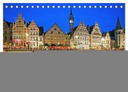 Faszinierendes Gent (Tischkalender 2024 DIN A5 quer), CALVENDO Monatskalender von Wagner,  Hanna