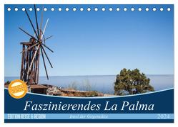 Faszinierendes La Palma (Tischkalender 2024 DIN A5 quer), CALVENDO Monatskalender von Kaiser,  Ralf