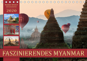 FASZINIERENDES MYANMAR (Tischkalender 2020 DIN A5 quer) von Weigt Photography,  Mario