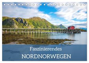 Faszinierendes Nordnorwegen (Tischkalender 2024 DIN A5 quer), CALVENDO Monatskalender von Burdach,  Daniel