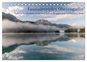Faszinierendes Oberengadin (Tischkalender 2024 DIN A5 quer), CALVENDO Monatskalender von Utelli,  Anna-Barbara
