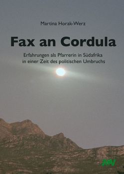 Fax an Cordula von Horak-Werz,  Martina