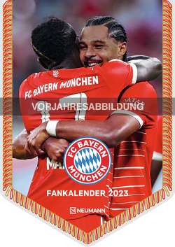 FC Bayern München 2024 – Mini-Bannerkalender – Fan-Kalender – Fußball-Kalender – 21×29,7 – Sport