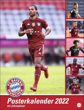 FC Bayern München Posterkalender 2022 von Heye