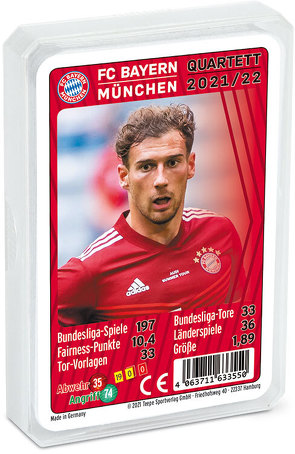 FC Bayern München Quartett (Saison 2021/22) von 0