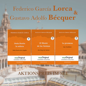 Federico García Lorca & Gustavo Adolfo Bécquer (Bücher + Audio-Online) – Lesemethode von Ilya Frank von Bécquer,  Gustavo Adolfo, Frank,  Ilya, Kessler,  Mia, Lorca,  Federico García, Peters,  Ralf