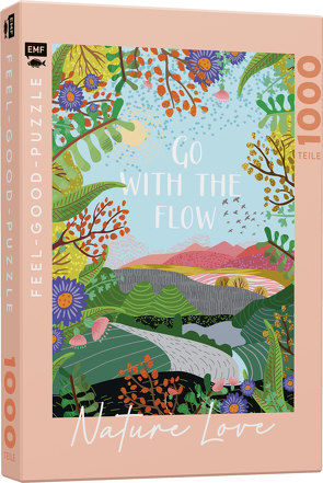 Feel-good-Puzzle 1000 Teile – NATURE LOVE: Go with the flow