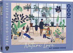 Feel-good-Puzzle 1000 Teile – NATURE LOVE: My green home