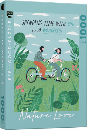Feel-good-Puzzle 1000 Teile – NATURE LOVE: Spending time with you is so wonderful