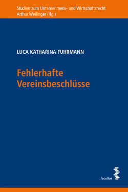 Fehlerhafte Vereinsbeschlüsse von Luca Katharina,  Fuhrmann