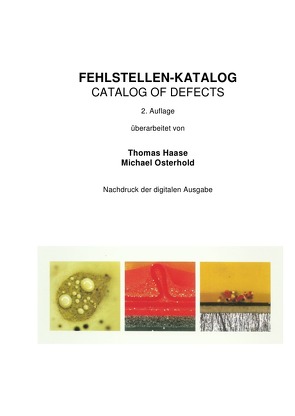 Fehlstellen-Katalog – Catalog of Defects von Osterhold,  Michael