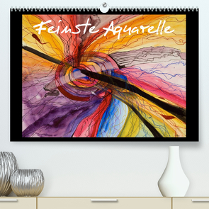 Feinste Aquarelle (Premium, hochwertiger DIN A2 Wandkalender 2023, Kunstdruck in Hochglanz) von Dämmrich,  Ricarda