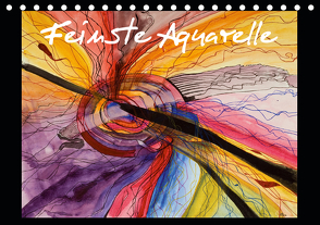 Feinste Aquarelle (Tischkalender 2021 DIN A5 quer) von Dämmrich,  Ricarda
