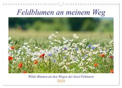 Feldblumen an meinem Weg (Wandkalender 2024 DIN A3 quer), CALVENDO Monatskalender von Kaminski,  Ida