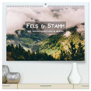 Fels und Stamm – Der Hochschwarzwald in Bildern (hochwertiger Premium Wandkalender 2024 DIN A2 quer), Kunstdruck in Hochglanz von Trefoil,  Simeon