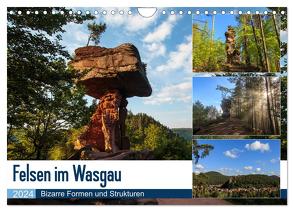 Felsen im Wasgau (Wandkalender 2024 DIN A4 quer), CALVENDO Monatskalender von Jordan,  Andreas