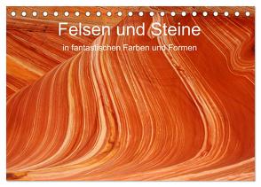 Felsen und Steine in fantastischen Farben und Formen (Tischkalender 2024 DIN A5 quer), CALVENDO Monatskalender von Gernhoefer,  U.