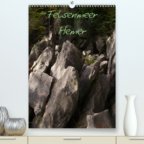 Felsenmeer Hemer (Premium, hochwertiger DIN A2 Wandkalender 2021, Kunstdruck in Hochglanz) von Bernds,  Uwe