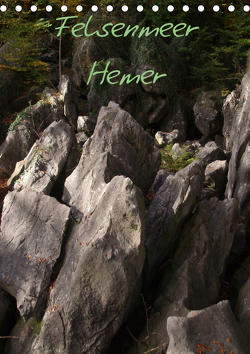 Felsenmeer Hemer (Tischkalender 2021 DIN A5 hoch) von Bernds,  Uwe