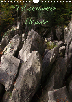 Felsenmeer Hemer (Wandkalender 2021 DIN A4 hoch) von Bernds,  Uwe