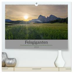 Felsgiganten (hochwertiger Premium Wandkalender 2024 DIN A2 quer), Kunstdruck in Hochglanz von A. R. Langlotz,  Markus