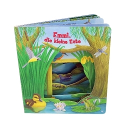 Fenster-Pappenbuch „Emmi, die kleine Ente“ von Bampton,  Bob