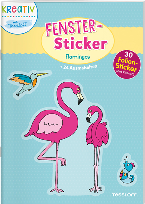 Fenster-Sticker Flamingos von Schmidt,  Sandra