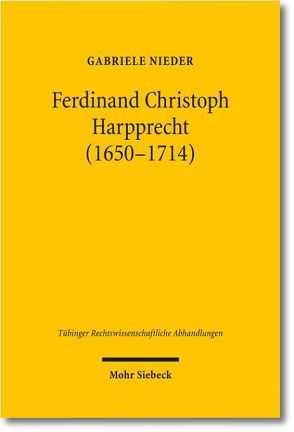 Ferdinand Christoph Harpprecht (1650-1714) von Nieder,  Gabriele