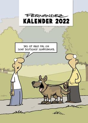 Fernandez Cartoon-Wandkalender 2022: Monatskalender von Fernandez,  Miguel