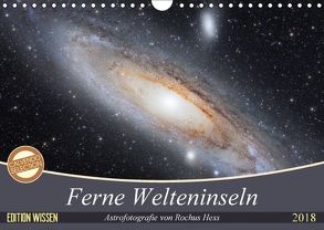 Ferne Welteninseln (Wandkalender 2018 DIN A4 quer) von Hess,  Rochus