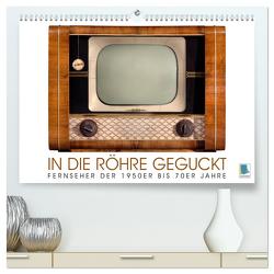 Fernseher der 1950er bis 70er Jahre: In die Röhre geguckt (hochwertiger Premium Wandkalender 2024 DIN A2 quer), Kunstdruck in Hochglanz von CALVENDO,  CALVENDO