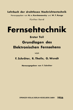 Fernsehtechnik von Schröter,  F.